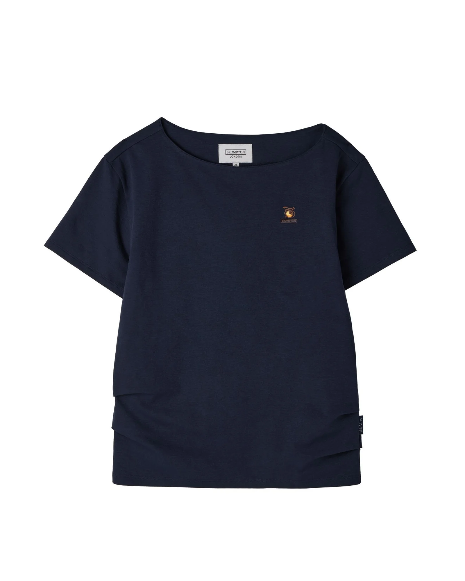 BROMPTON X TTTM W LOGO T-SHIRT - NAVY (P262WTS502)