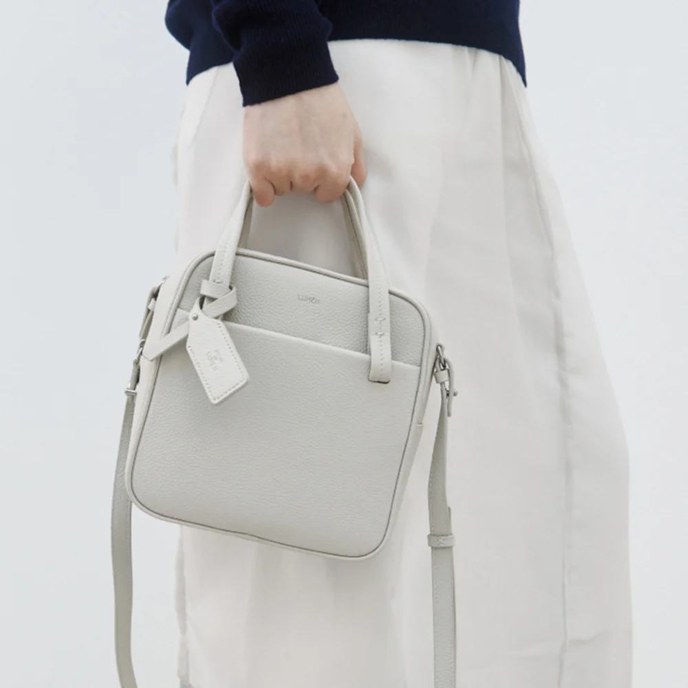 NADEL BOWLING TOTE BAG (PORCELAIN WHITE)