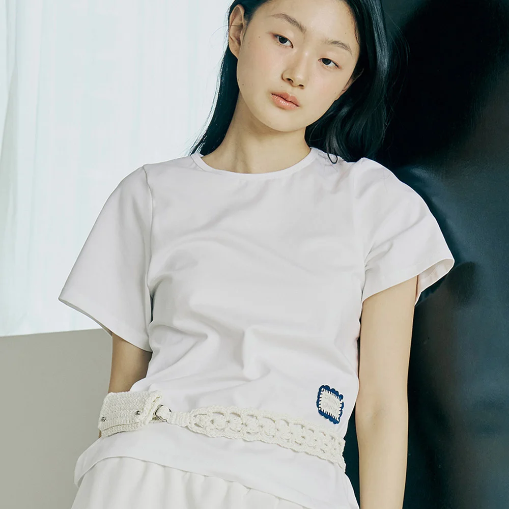 MINI WALLET BELT : IVORY