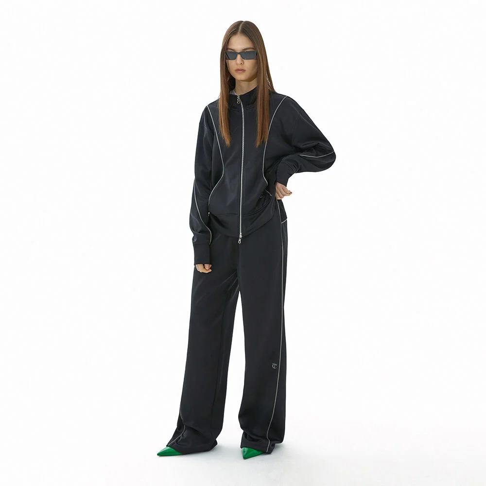 ASSYMETRIC TRACK PANTS