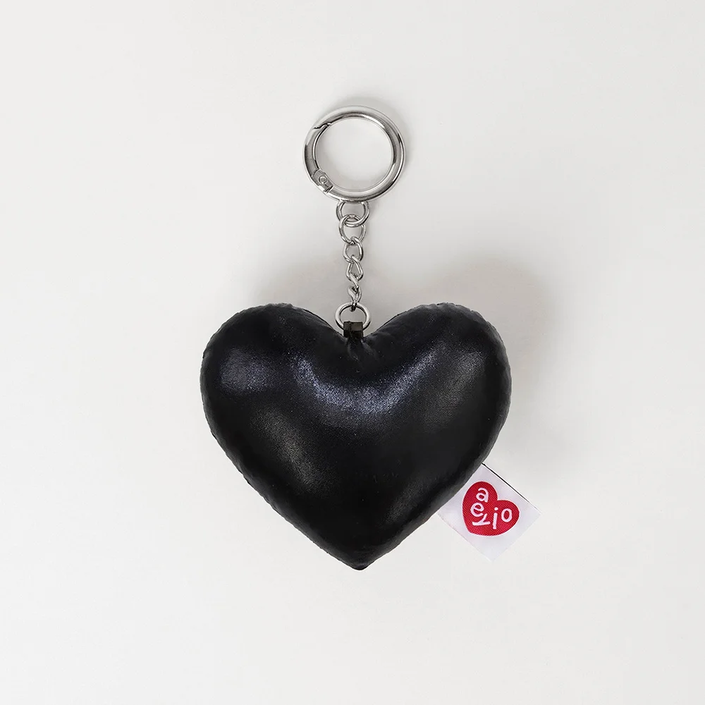 HEART CUSHION KEYRING_心形 軟墊 鑰匙扣 (2 Colors)_ARI1000