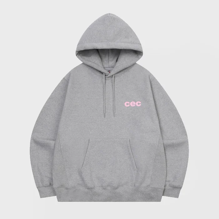 CEC HOODIE(GRAY/加絨)