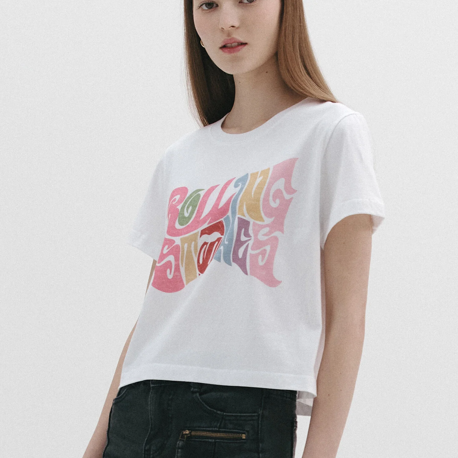 TRS Psych Embroidered Logo Crop (BRENT2378)