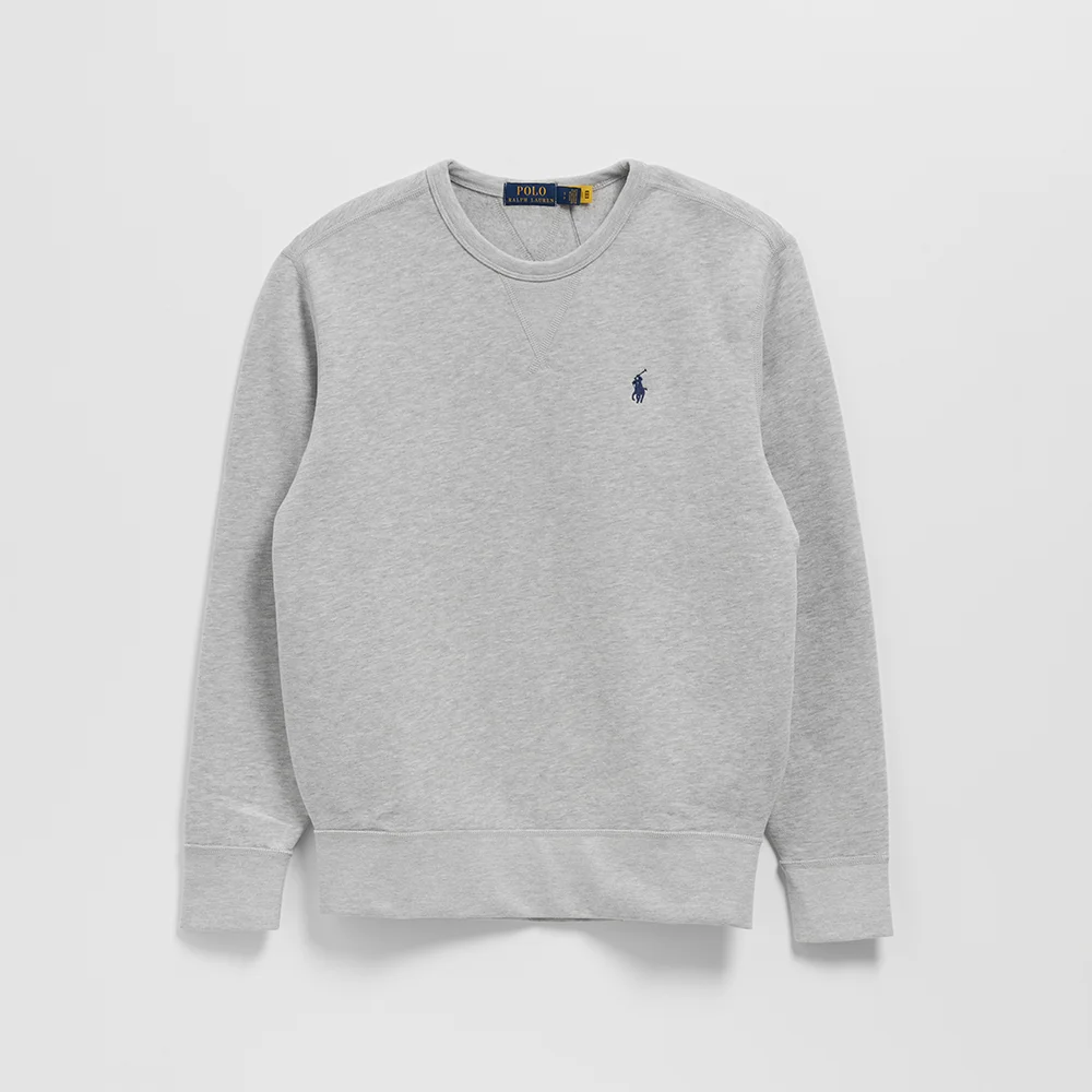 搖粒絨 圓領 衛衣 (GREY)