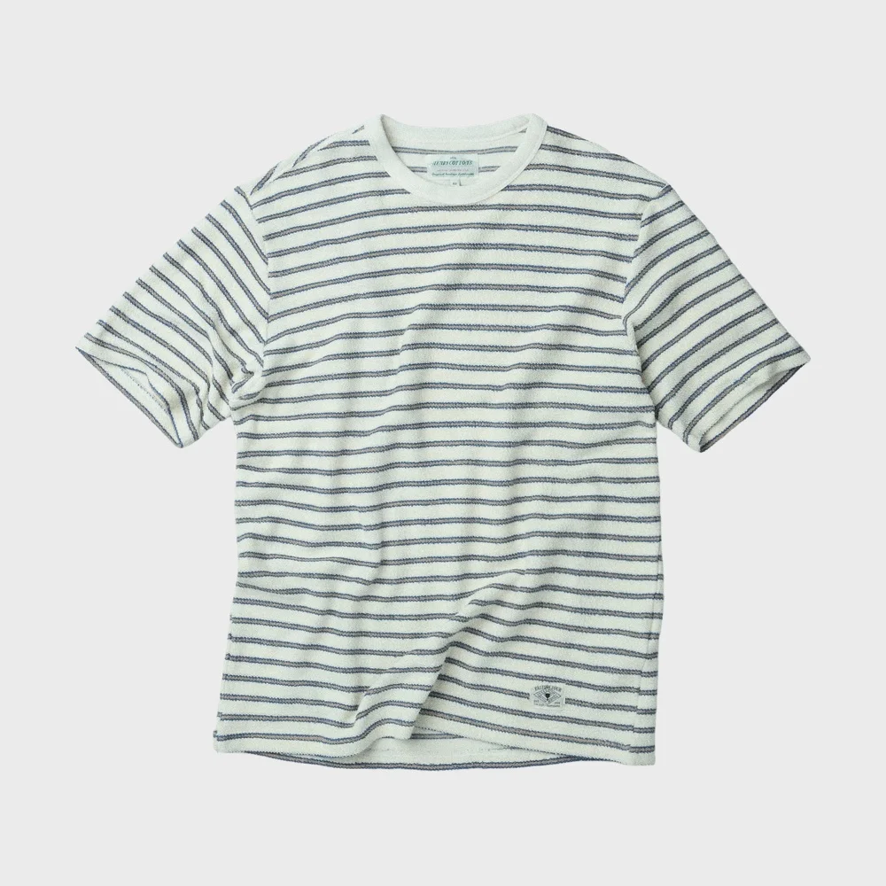 Stripe Short-Sleeves T-Shirt ABTAM26781BUX