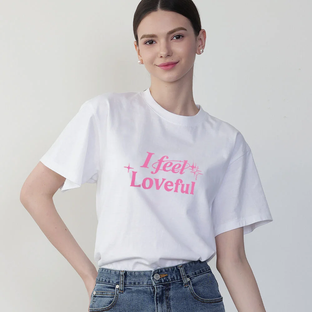 I feel Loveful Lettering T-shirt