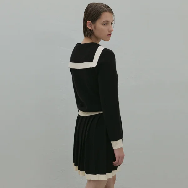 SIENA SETUP SAILOR COLLAR CARDIGAN (CD-2088)