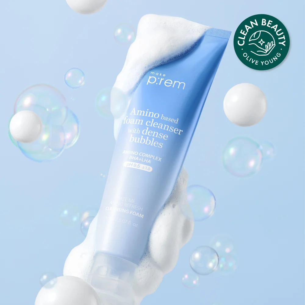 make p:rem Safe Me 氨基酸 清爽 潔面泡沫 150ml