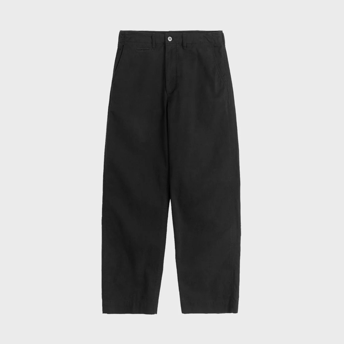 Vintage Cotton Pants, Black