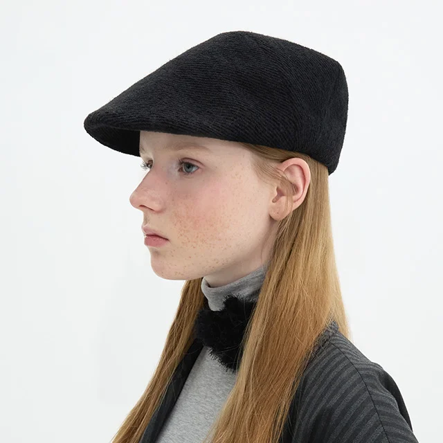 Soft Flat Hunting Cap - Black