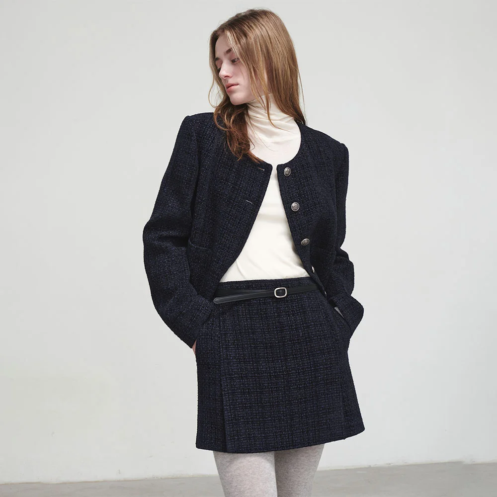 Tweed Skirt-Pants SW4AL859_2color