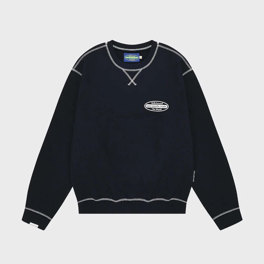 ELLIPSE CREWNECK (NAVY)