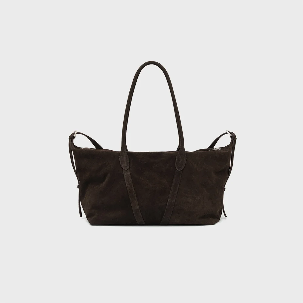 PERMANENT LEATHER BAG 04 BROWN