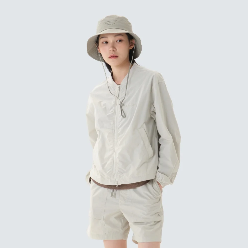 輕量 塔斯隆 女裝 飛行員款 外套 Light Beige (S26MWLWB55)