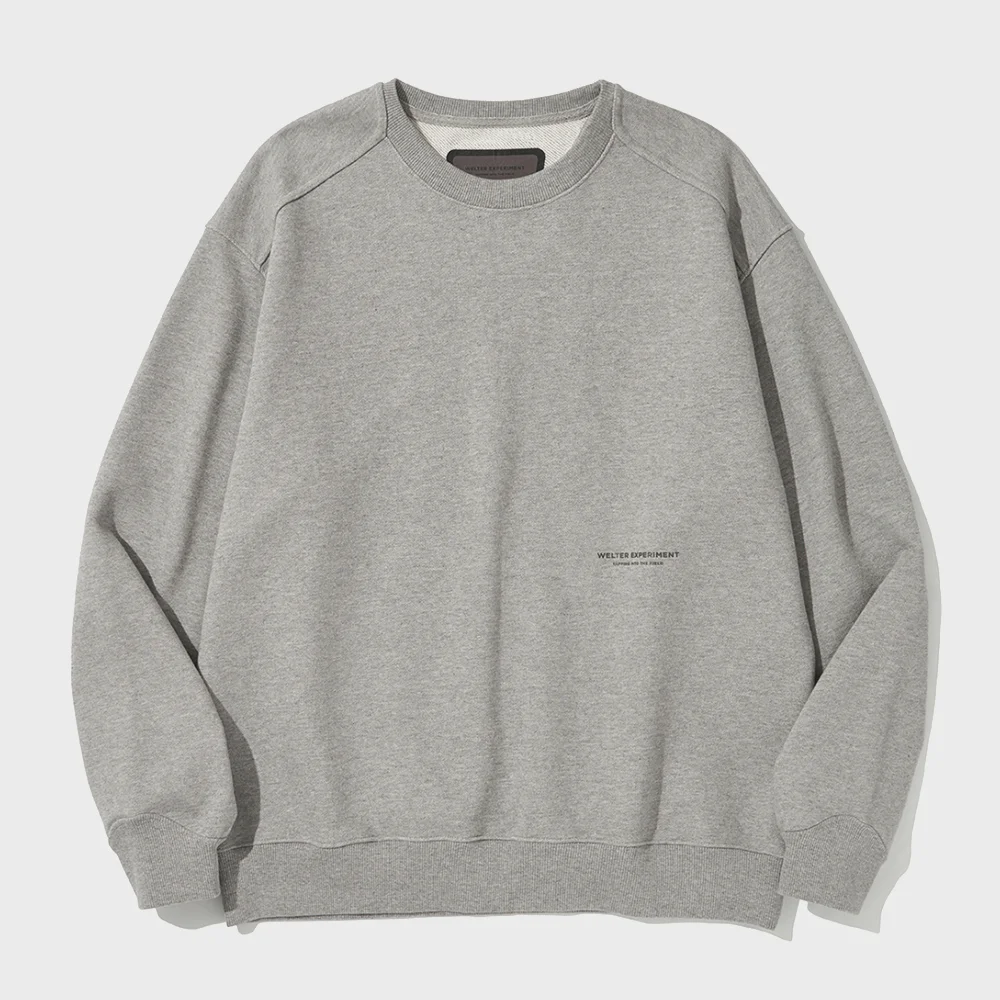 SADDLE HEAVY SWEATSHIRT_MELANGE