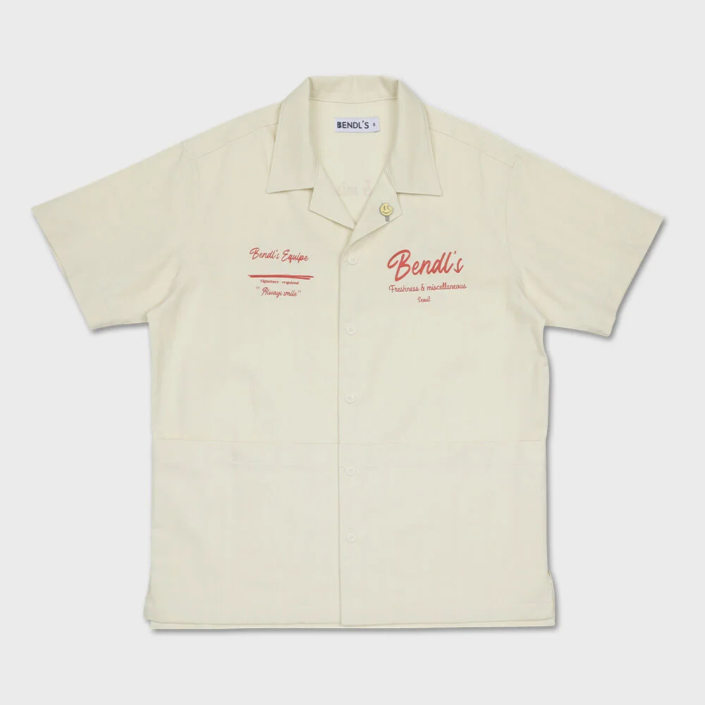BENDL'S CREW SHIRTS - IVORY
