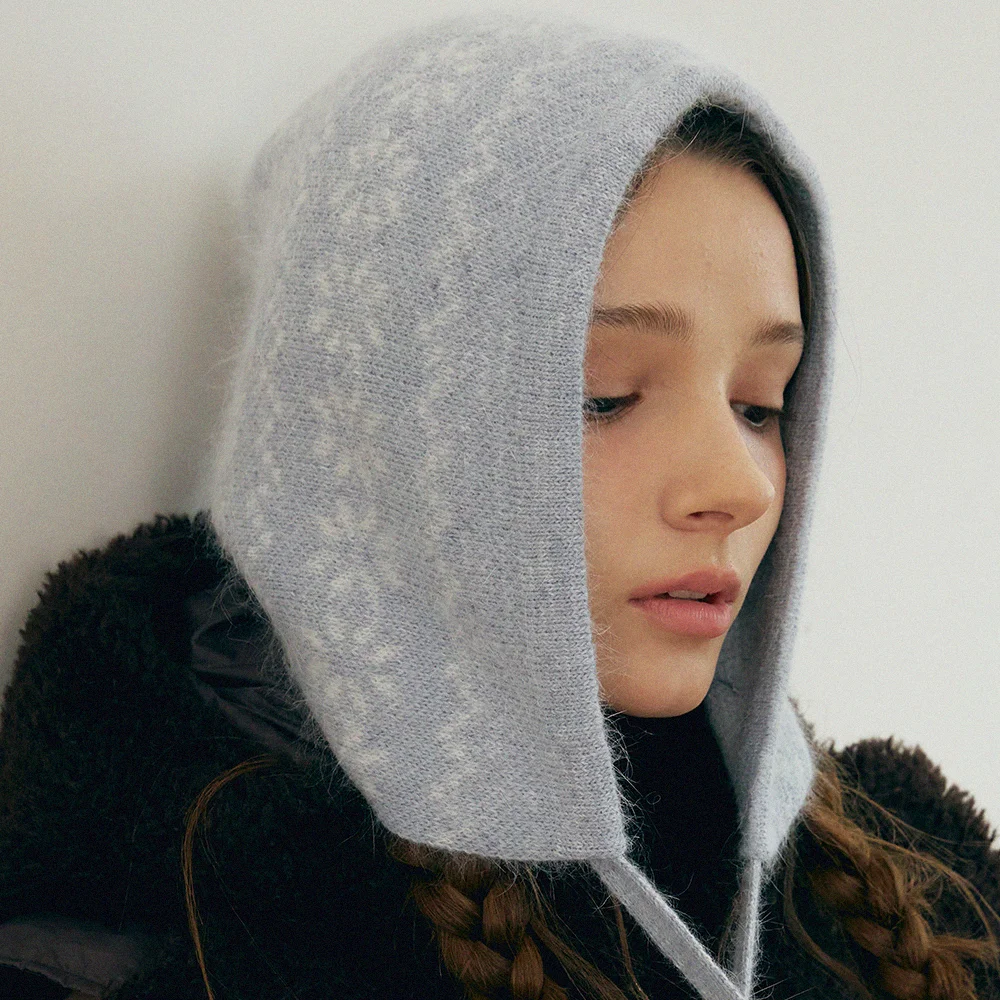 Snow flower nordic balaclava_4color