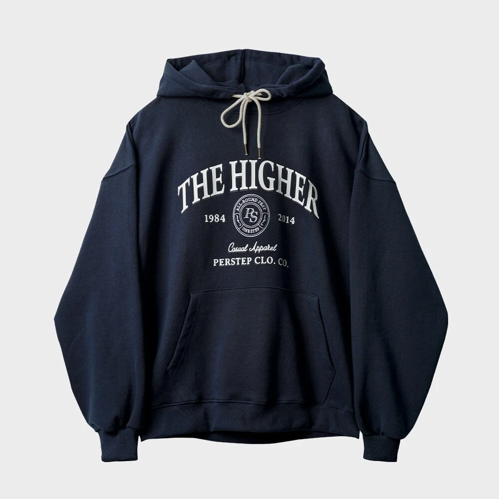de Hyer 厚磅 連帽衫 海軍藍 JUHD4665