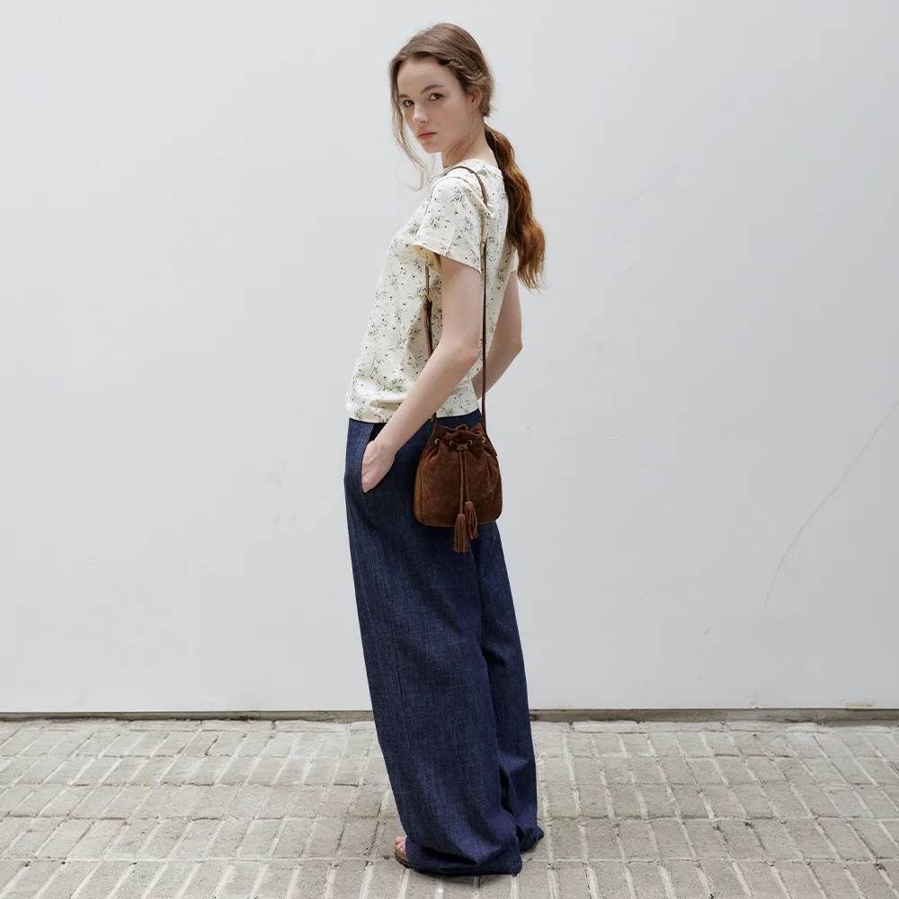 renee print tee - butter