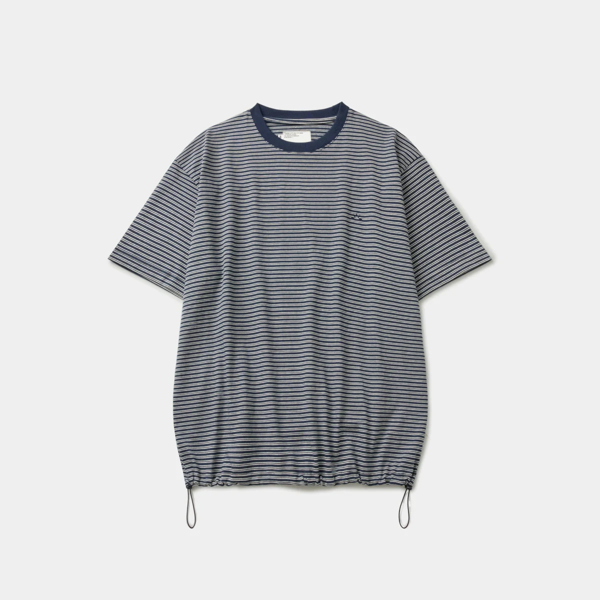 Relaxed Half Stripe String Tee (Stripe Navy)