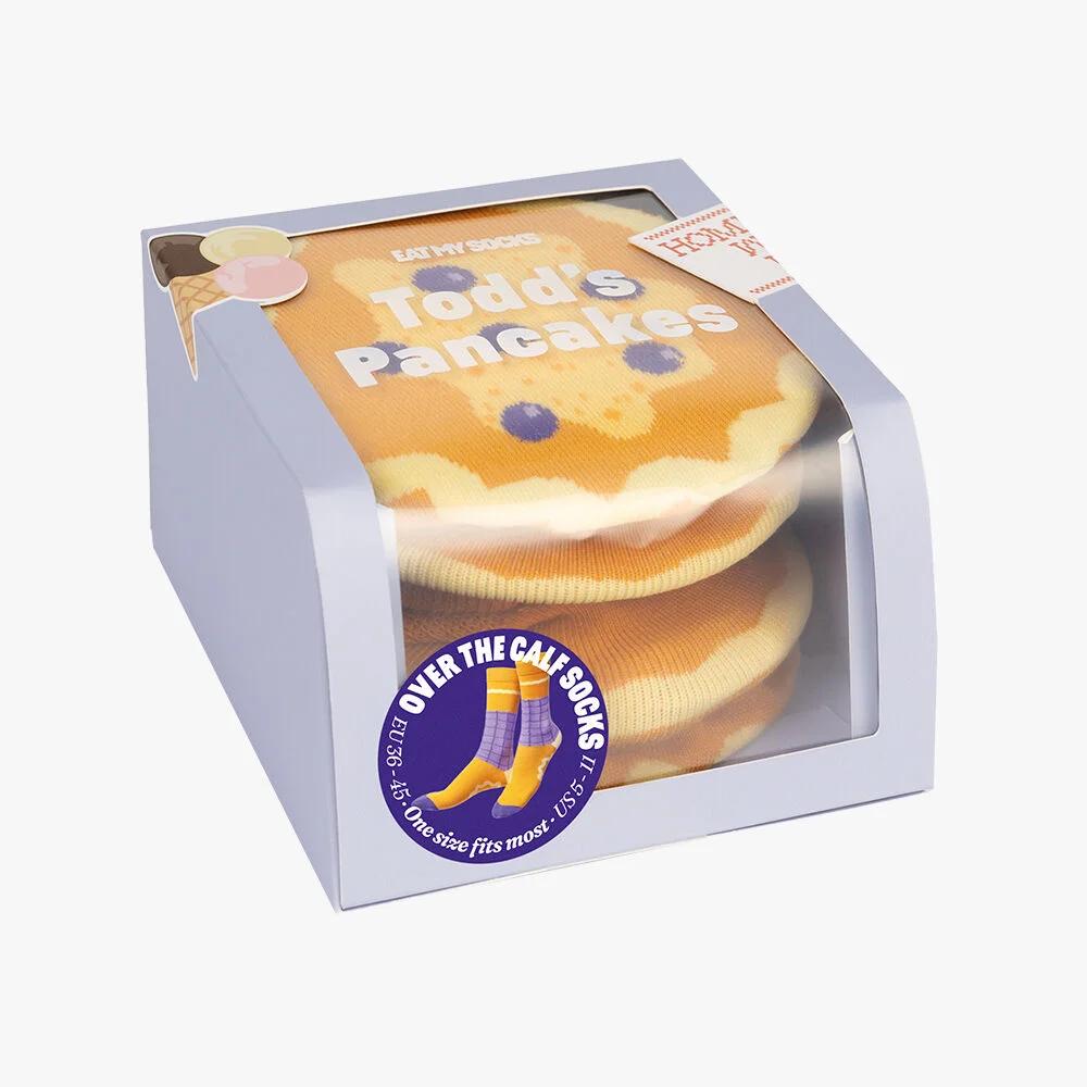 Eat My Socks 3D Pancakes Tod's 班戟 襪 襪