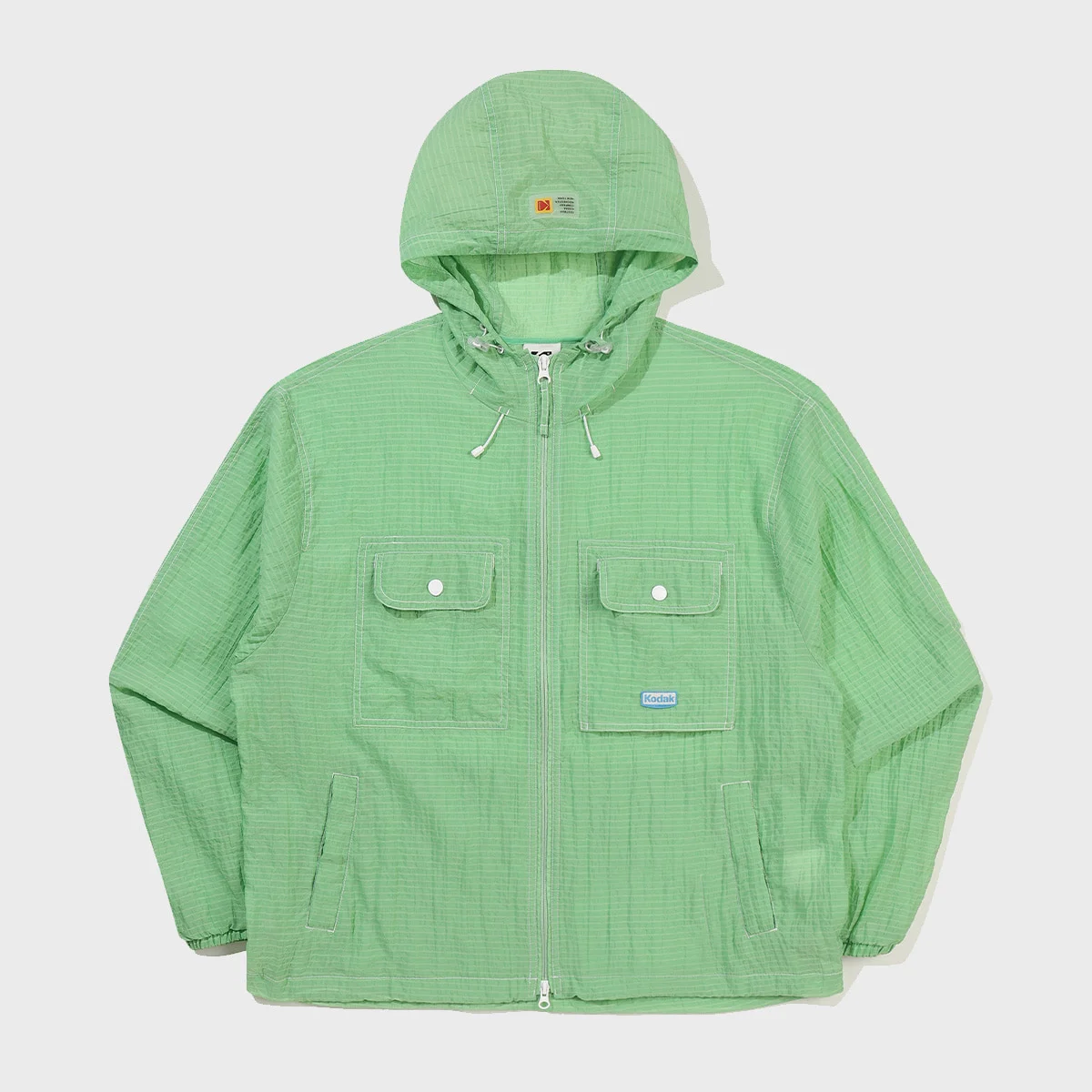 透視 微風 淺 連帽衫 外套 MINT GREEN
