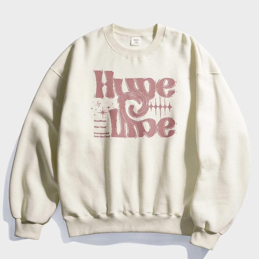 Hype 衛衣 奶油 HYMT4607