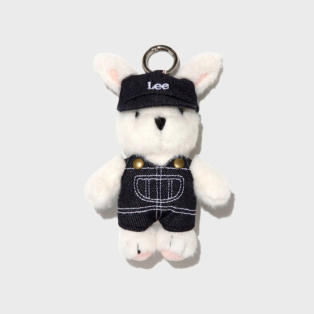 Bunny 工裝褲 鑰匙扣 象牙色