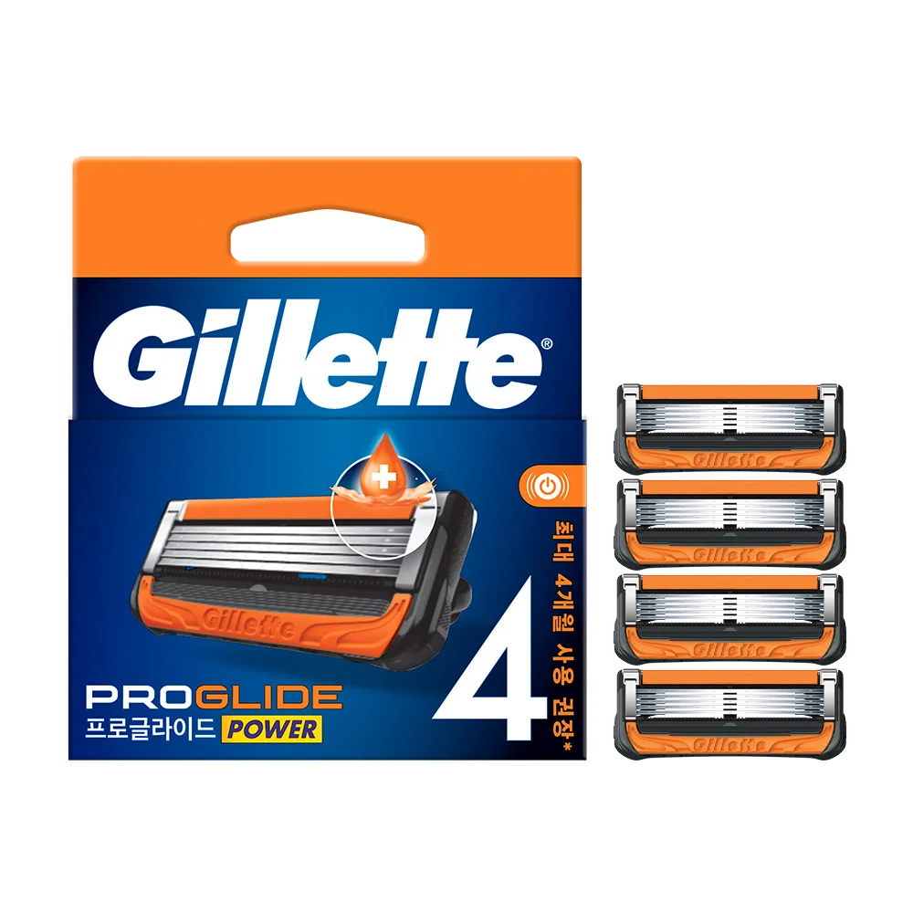 Gillette ProGlide Power 剃鬚刀片 4入