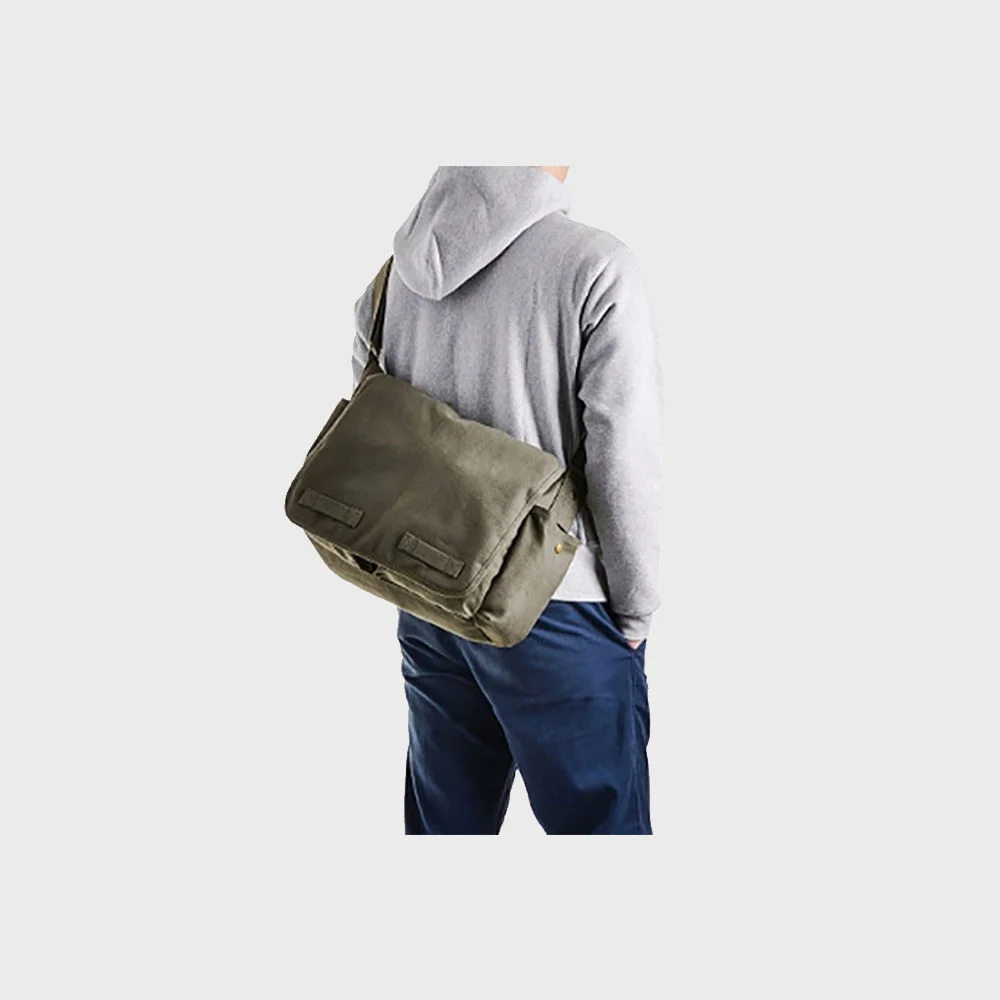 Canvas Messenger Bag