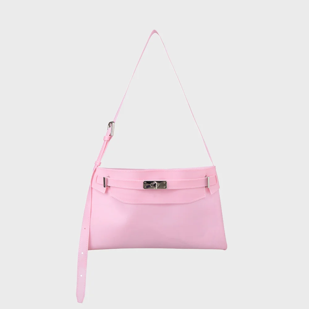 JELLY TWO-WAY MIDDLE BAG IN PINK
