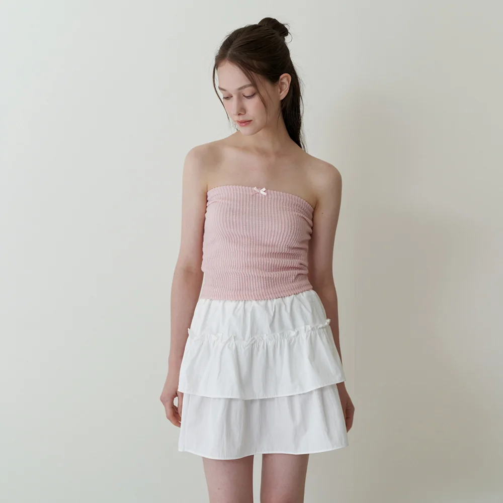 french cancan skirt - white