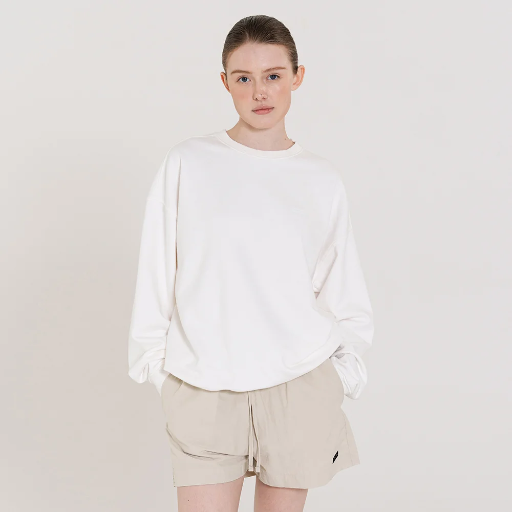 Small Logo Pigment Sweatshirt 白色