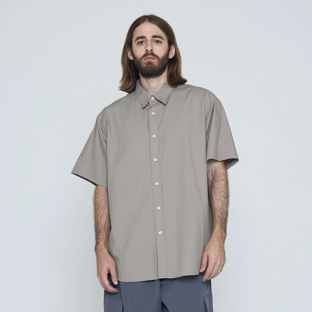 CB CITYBOY COOL SHORT SLEEVE SHIRT (D.BEIGE)