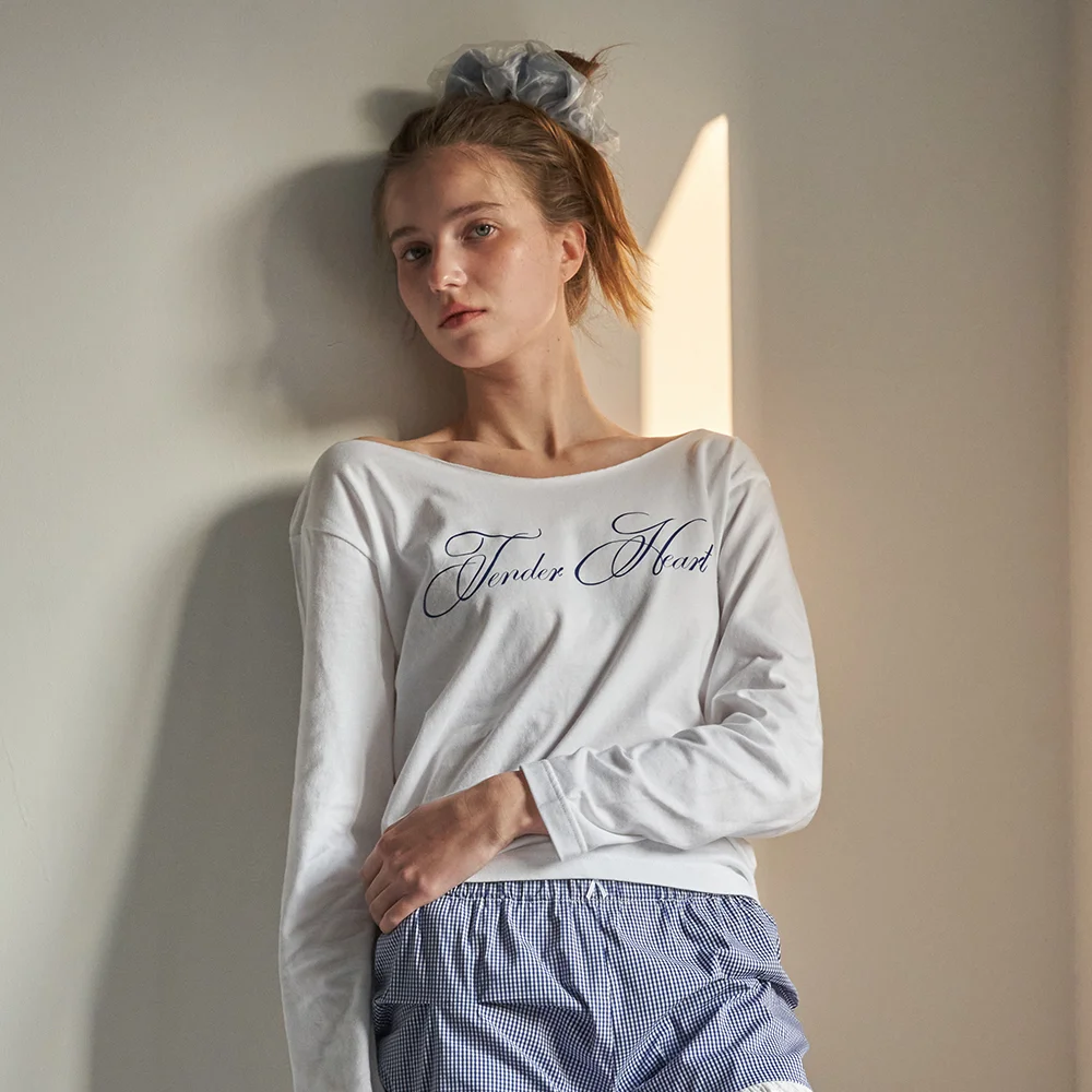 Cut-Off Long Sleeve - Navy