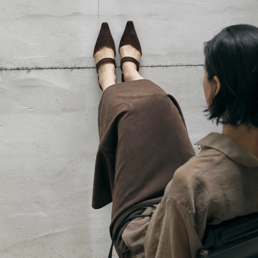 MOUH Suede Flats (3color)