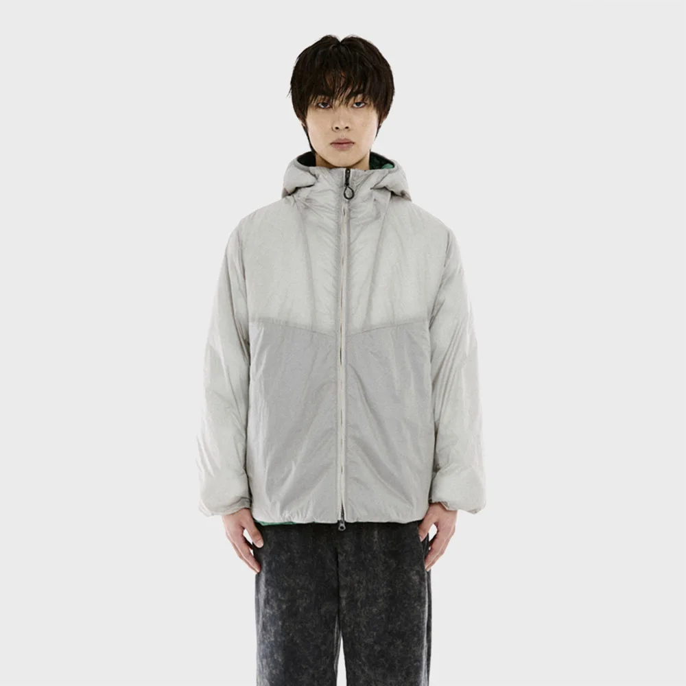OLLE CORE PARKA (STONE GRAY/SMOKY GREEN)
