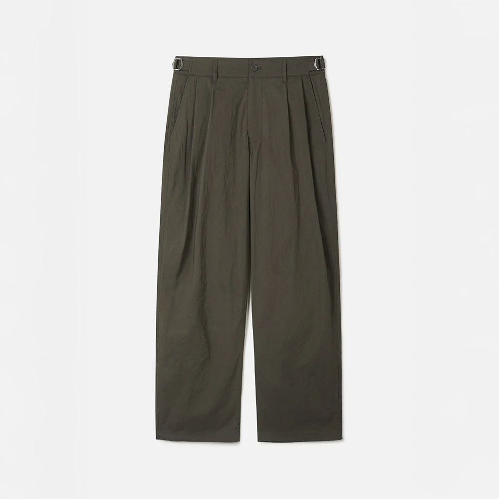 DYED WASHING SET-UP PANTS DARK BROWN (247)