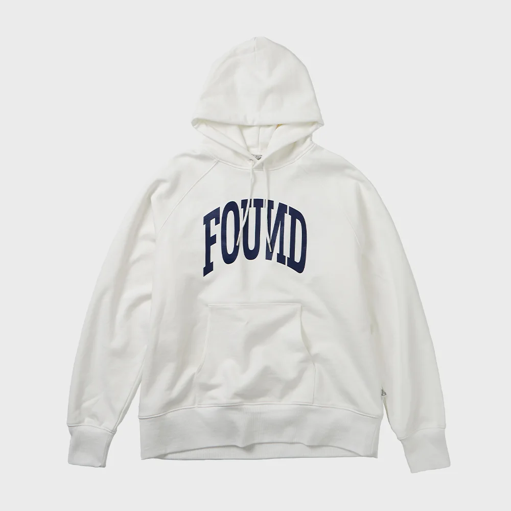 FOUND FIELD HOODIE OFF WHITE