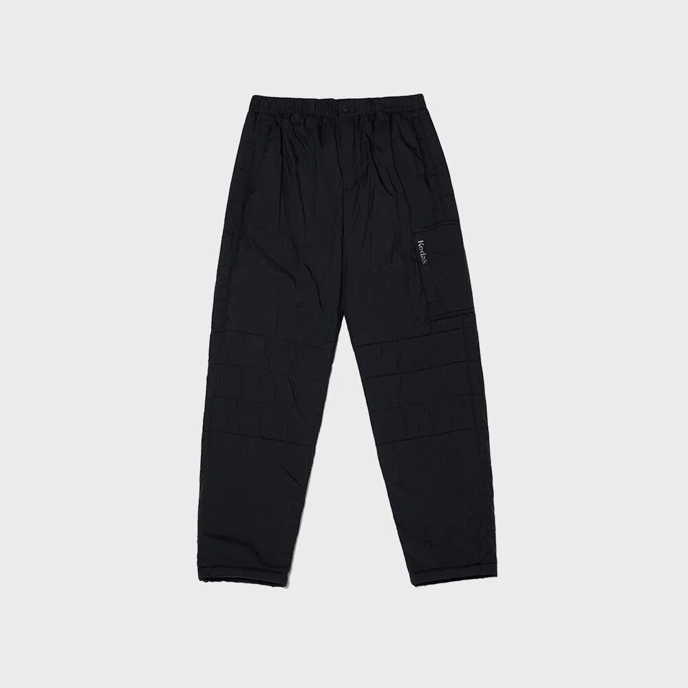 旅行 直筒 羽絨外套 褲子 BLACK