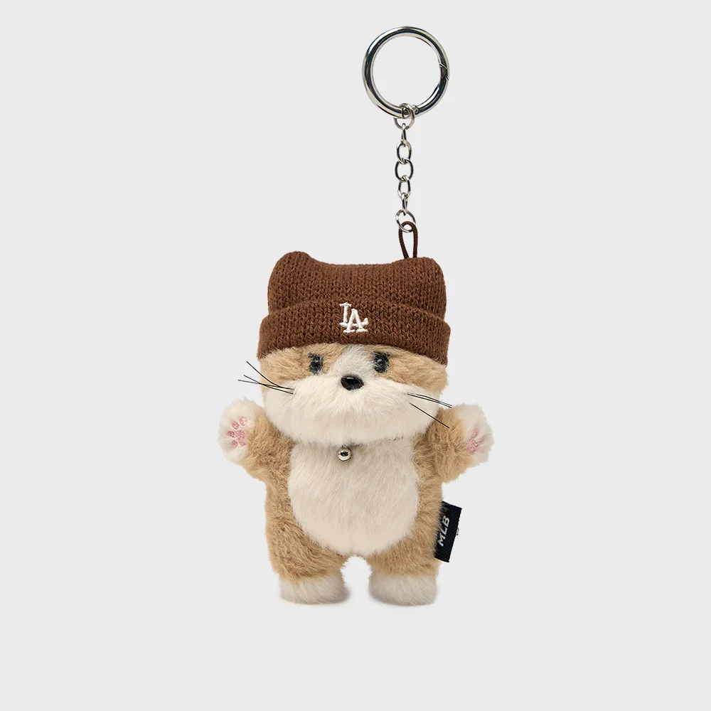 Miyaong 貓 鑰匙扣 LA (Beige)