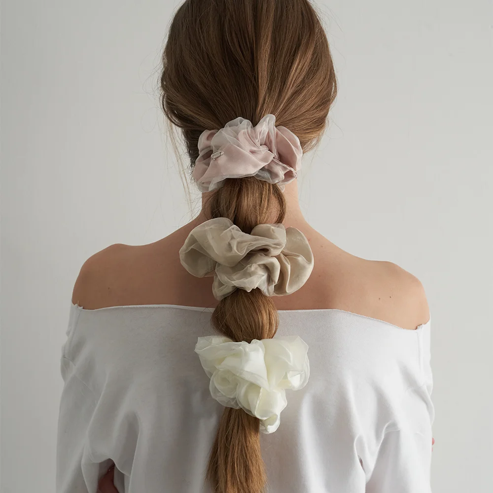 Mellow Chiffon Scrunchie_5 color