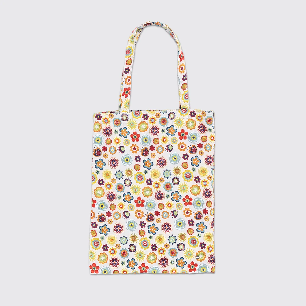 FLOWER JACQUARD BAG - 3 COLORS