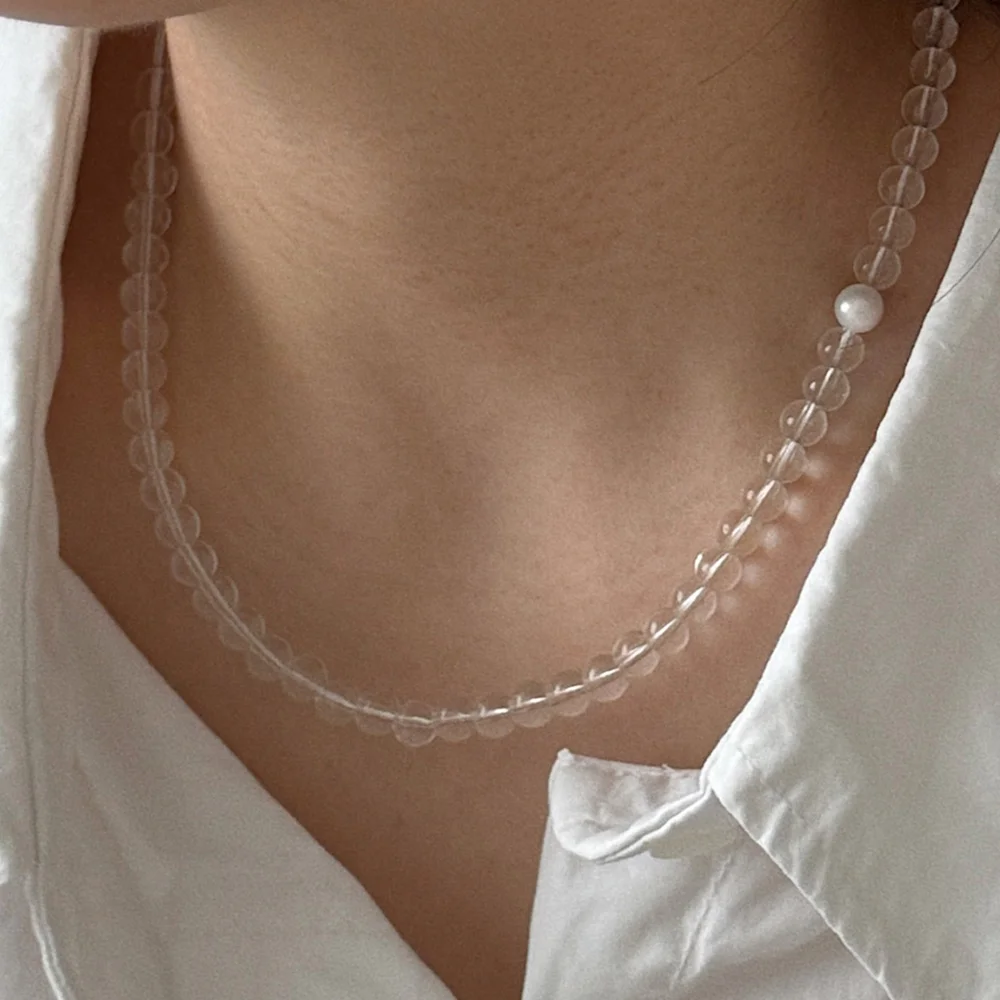 Crystal&Pearl Necklace