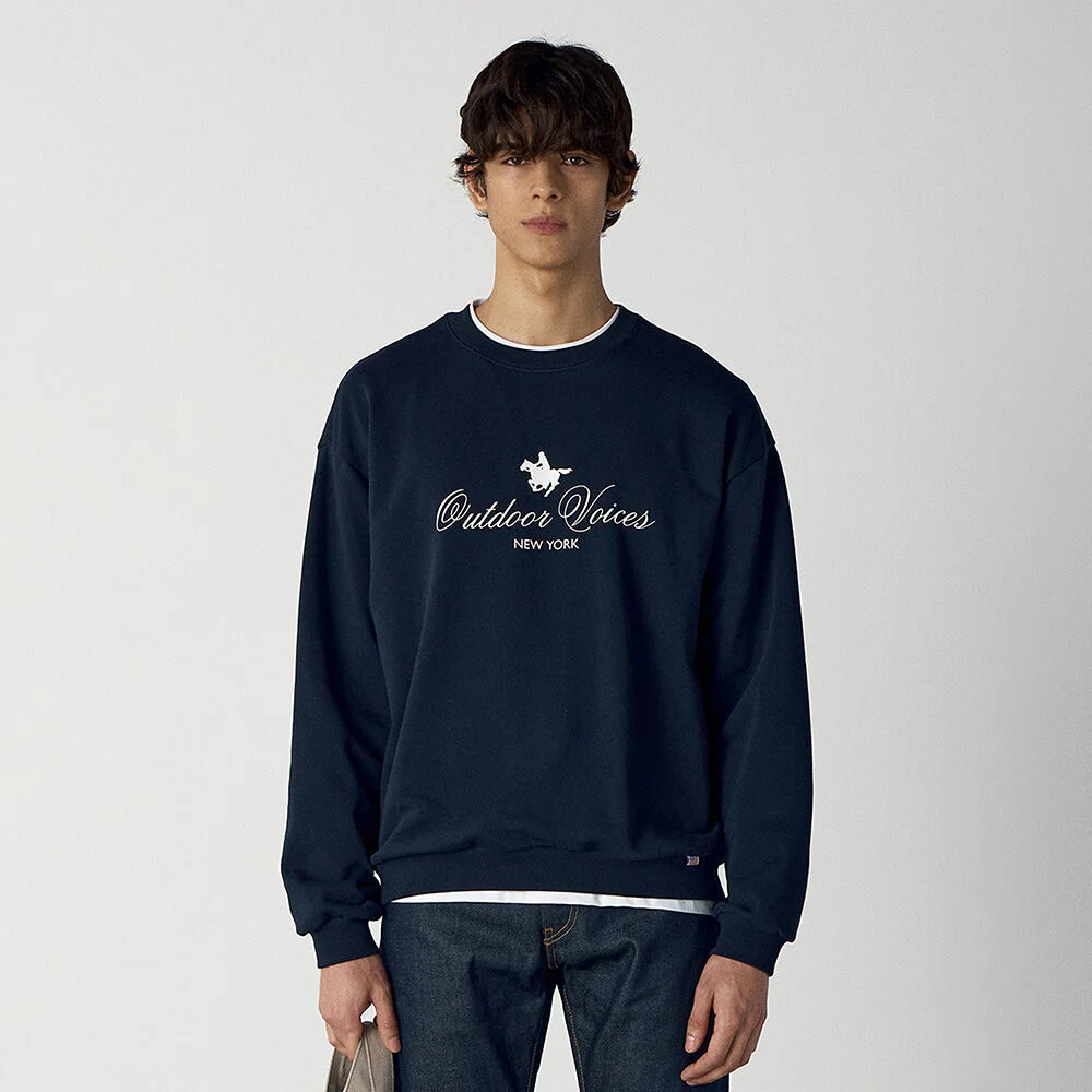 HORSE RIDING CLUB SWEATSHIRT (NAVY)