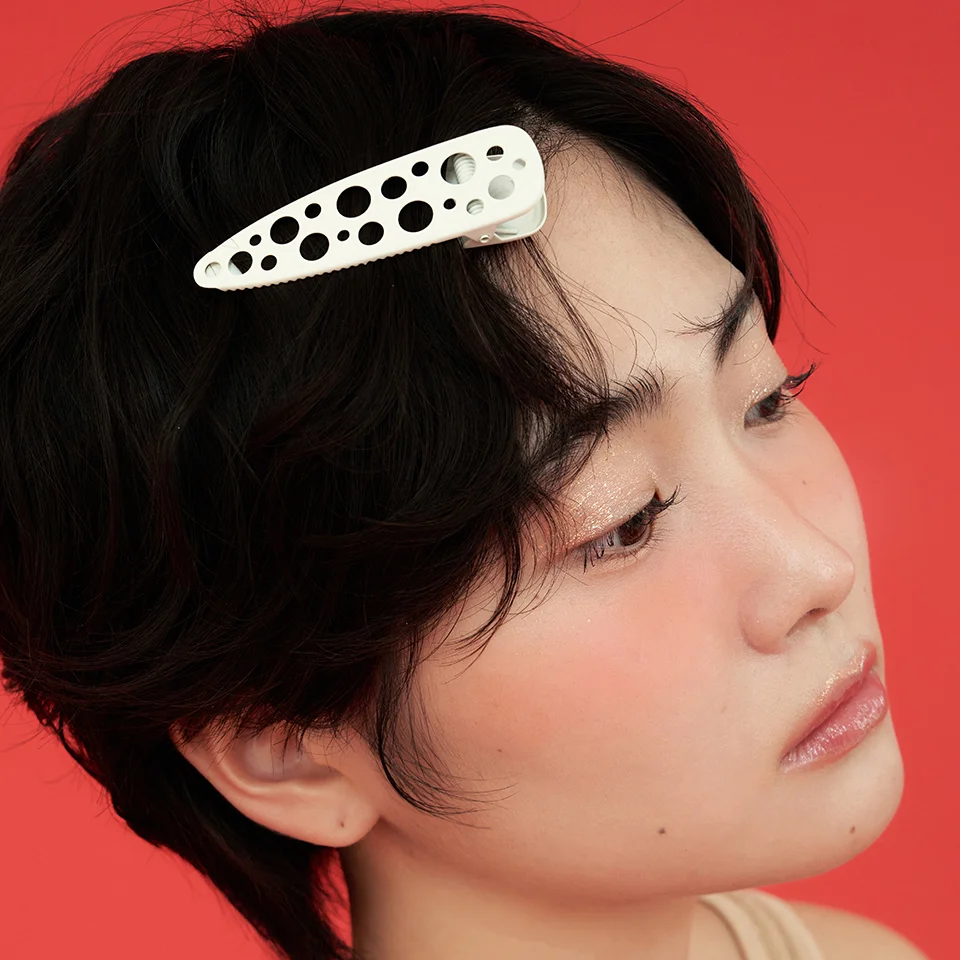 dot dot hair pin - Ivory
