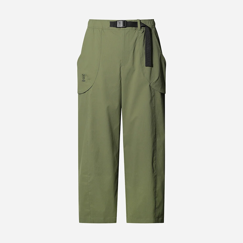 兔子 寬鬆版型 褲子(KHAKI)