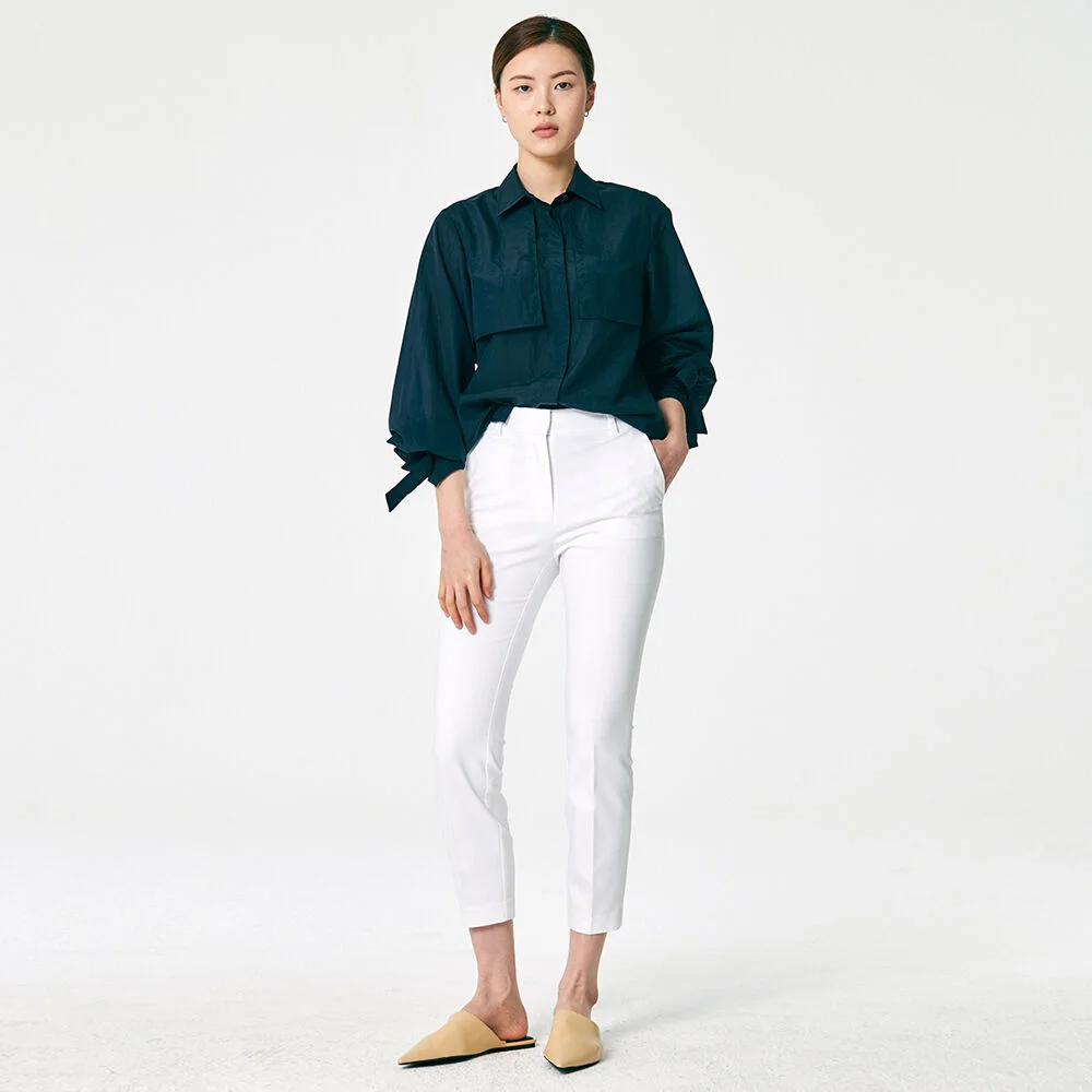Leah Top _ Navy