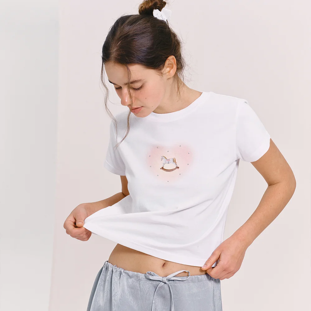 PONY HOTFIX T-SHIRT (WHITE)