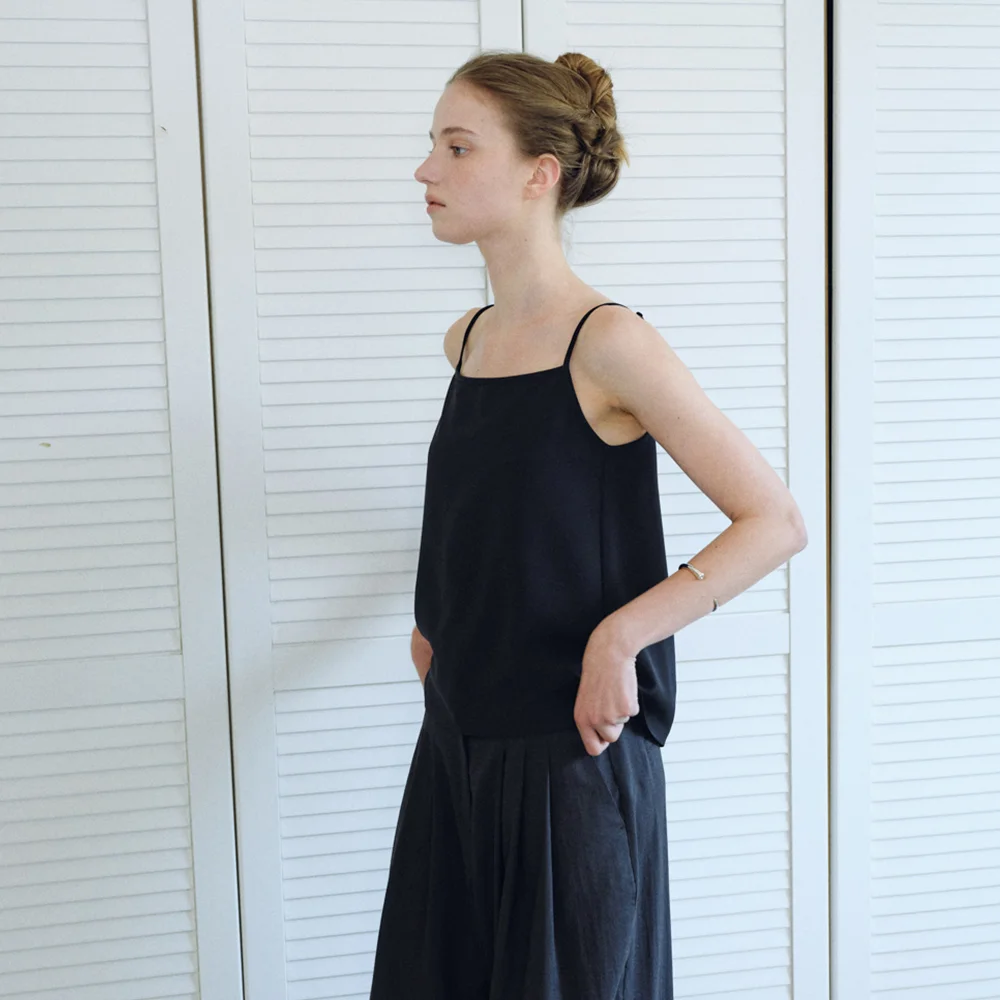 LIBRE CAMISOLE TOP_BLACK